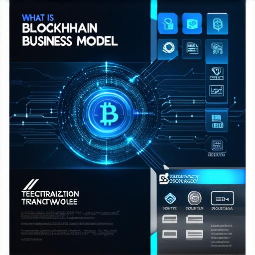 What is blockchain business model