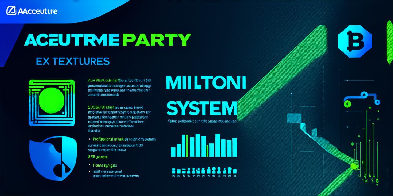 What does the term multi-party system refer in blockchain accenture