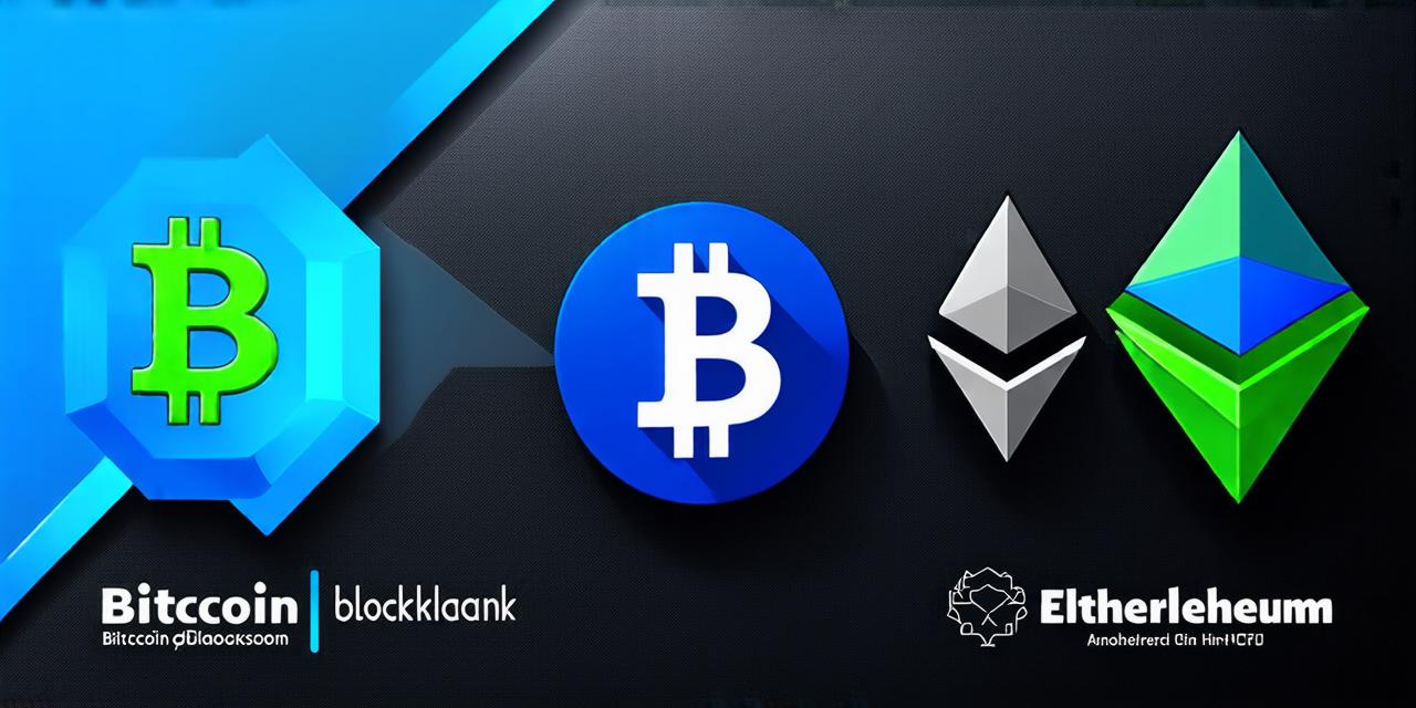 What is the difference between bitcoin blockchain and ethereum blockchain