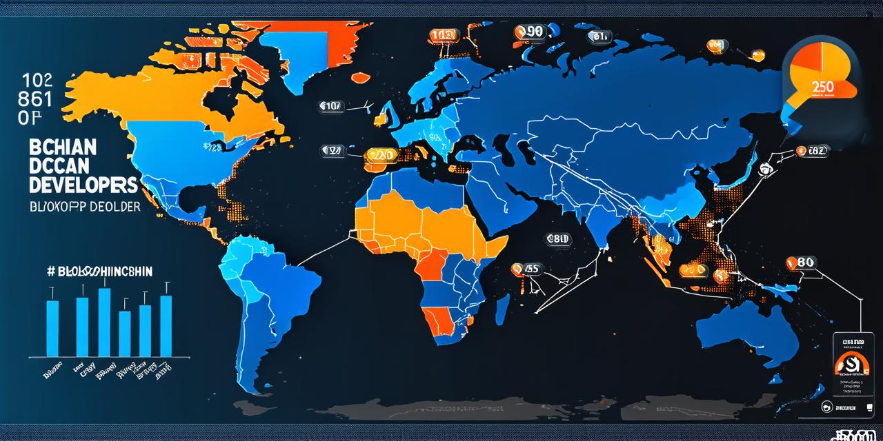 How many blockchain developers are there in the world