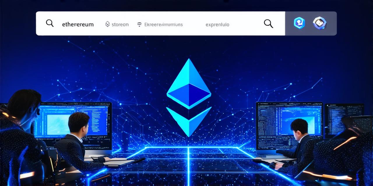 How to search ethereum blockchain